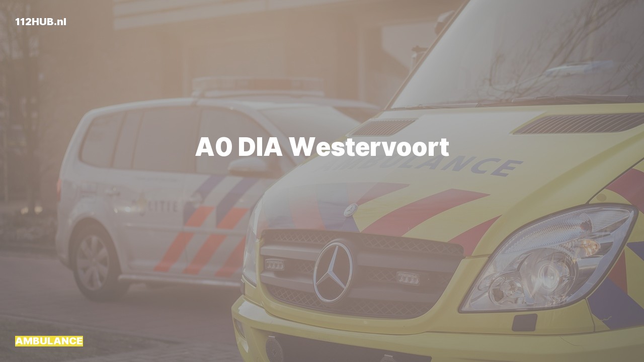 Deelafbeelding voor Ambulance met spoed.