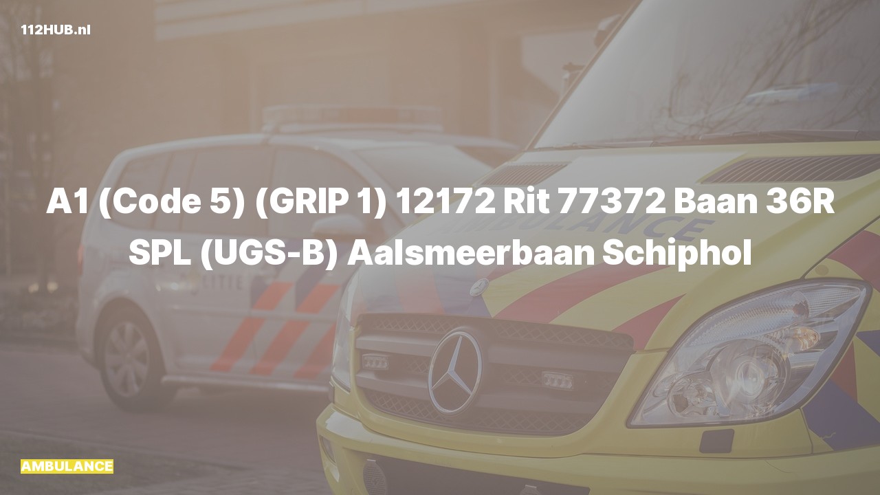 Deelafbeelding voor Ambulance met spoed.