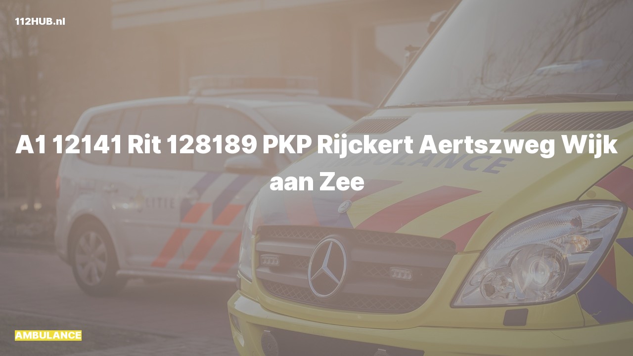 Deelafbeelding voor De ambulance is met spoed uitgerukt naar de Rijckert Aertszweg in Wijk aan Zee