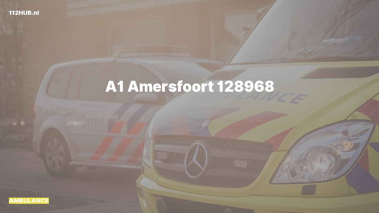 Deelafbeelding voor Ambulance met spoed.