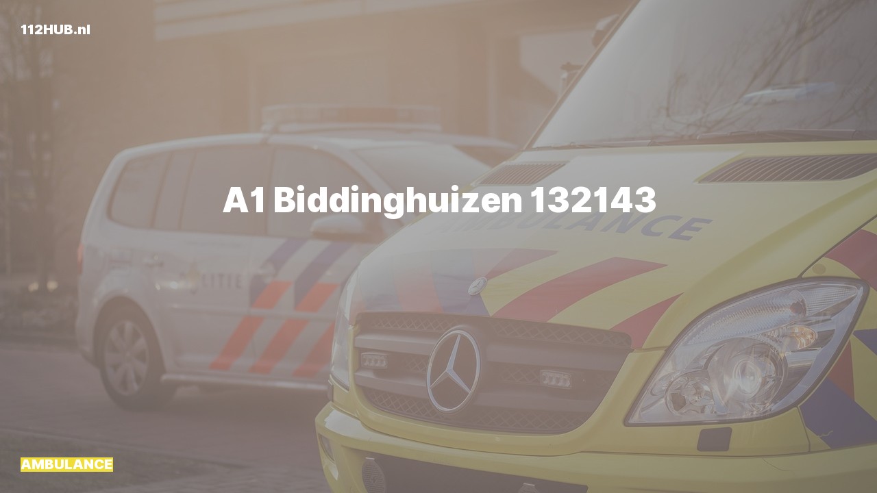 Deelafbeelding voor Ambulance met spoed.