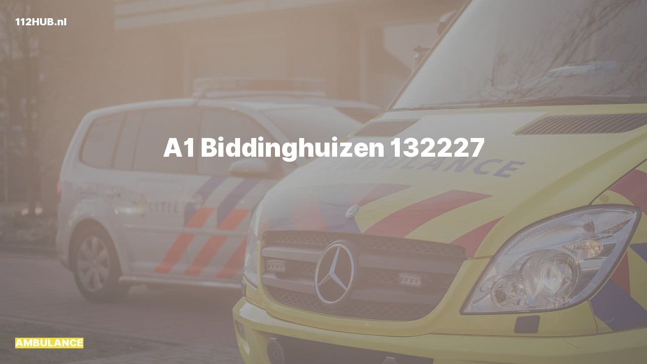 Deelafbeelding voor Ambulance met spoed.