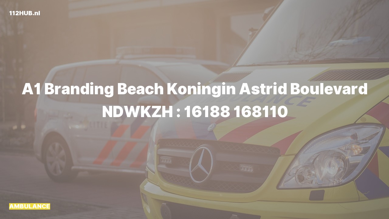 Deelafbeelding voor Ambulance met spoed.