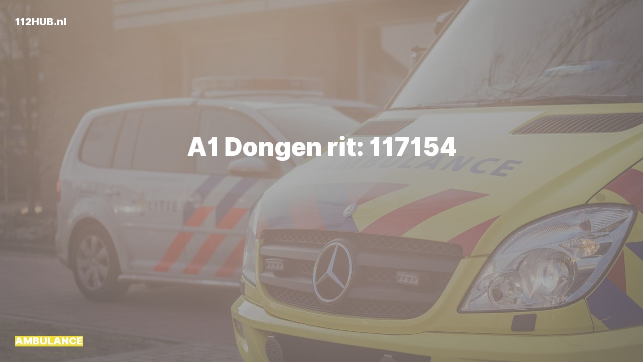 Deelafbeelding voor Ambulance met spoed.
