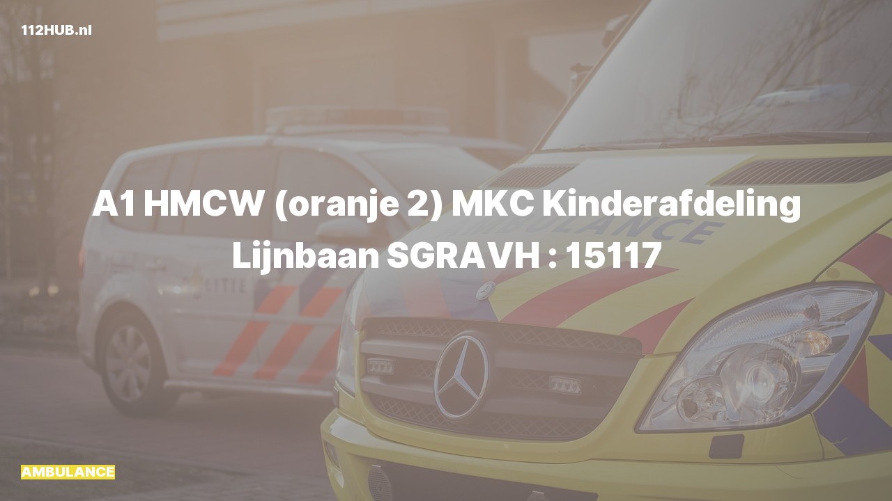 Deelafbeelding voor De ambulance is met spoed uitgerukt naar de Lijnbaan in 's-Gravenhage