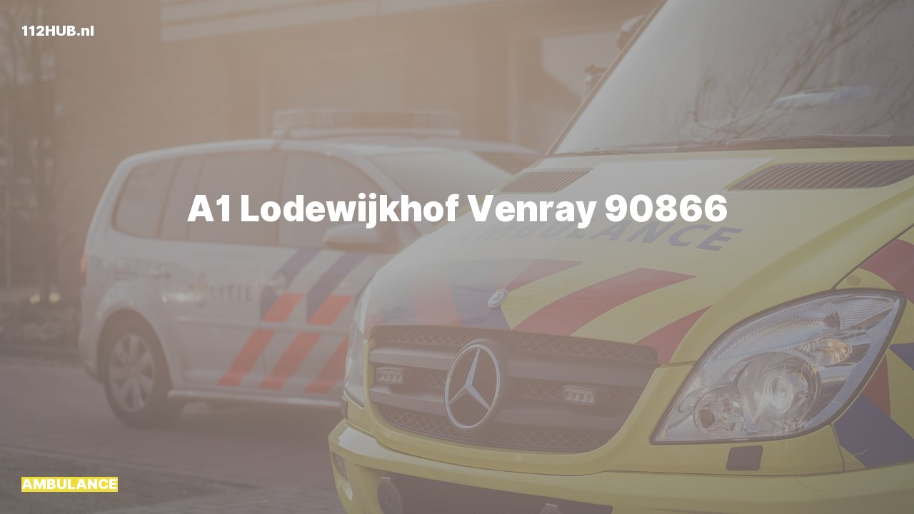 Deelafbeelding voor De ambulance is met spoed uitgerukt naar de Lodewijkhof in Venray