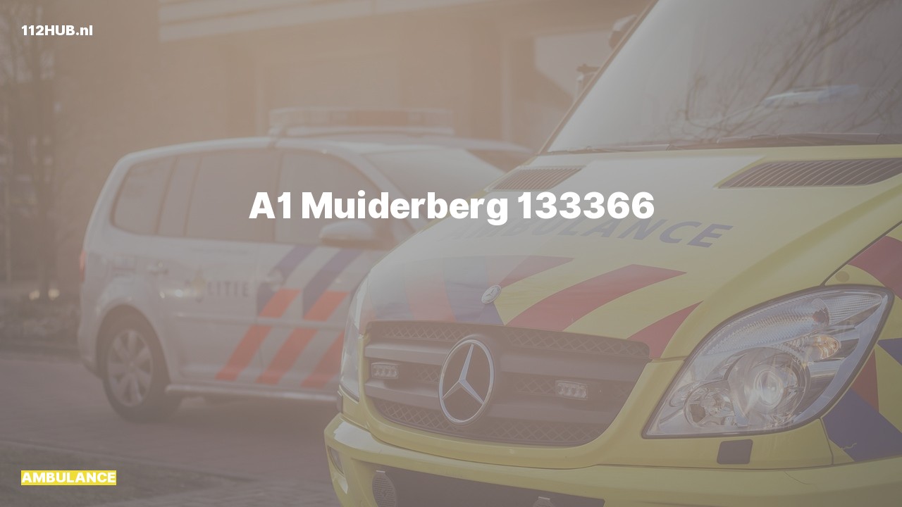Deelafbeelding voor Ambulance met spoed.