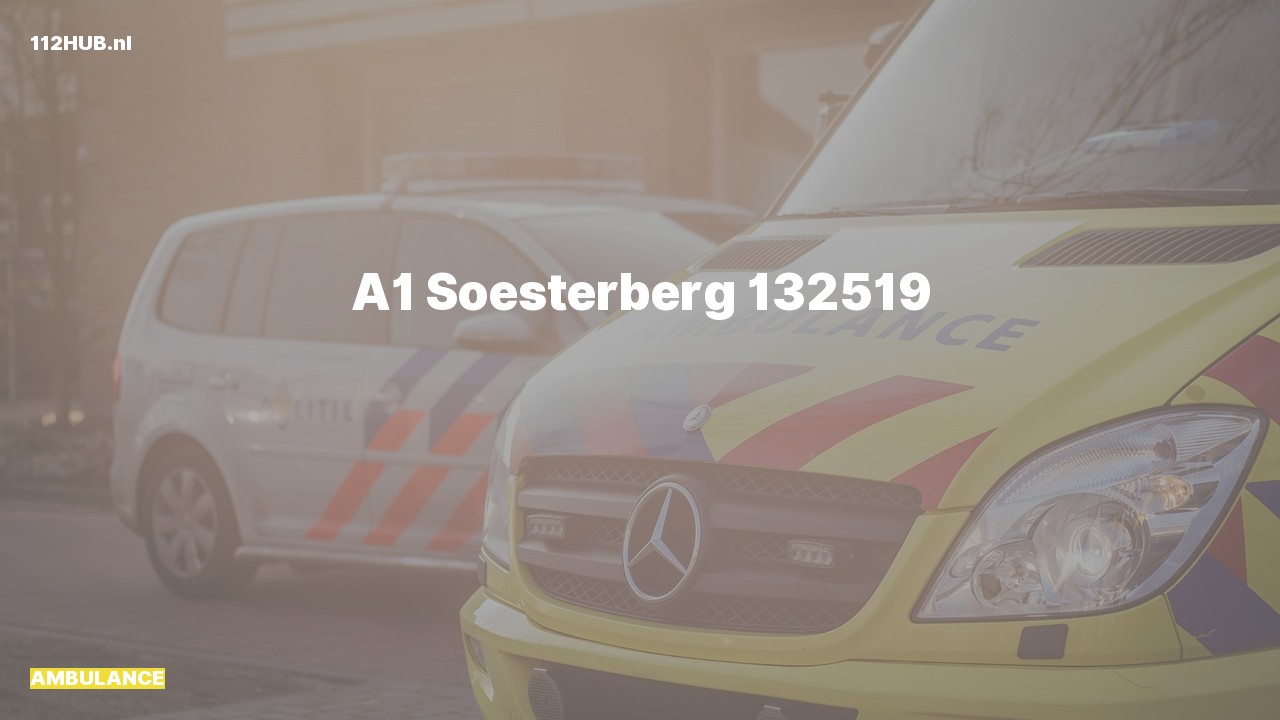 Deelafbeelding voor Ambulance met spoed.
