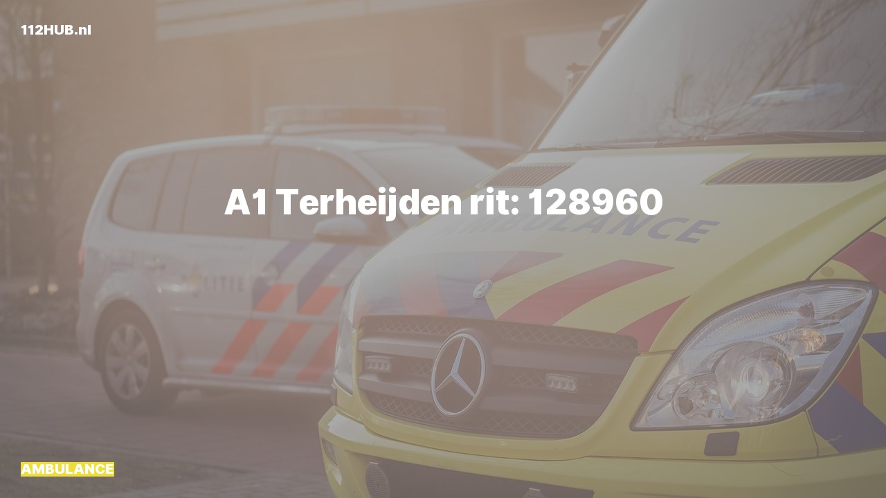 Deelafbeelding voor Ambulance met spoed.