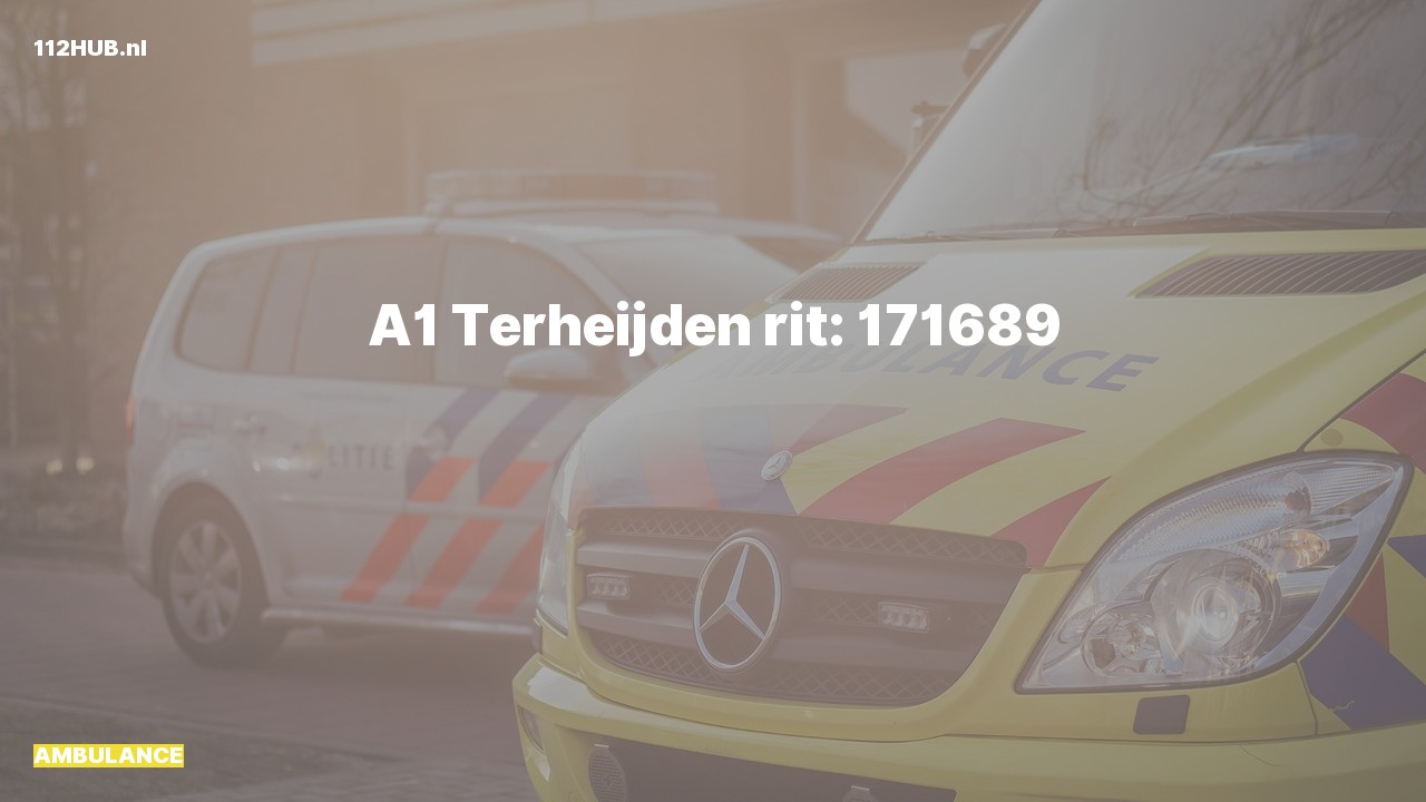Deelafbeelding voor De ambulance is met spoed uitgerukt