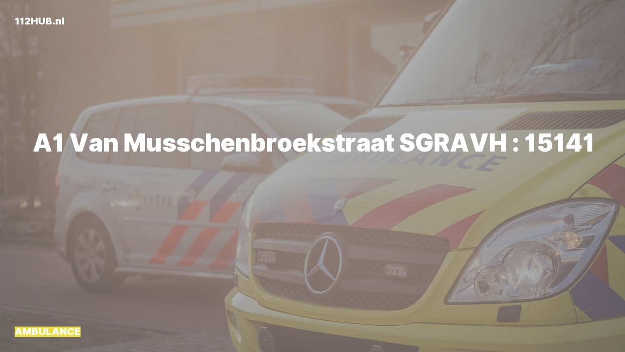 Deelafbeelding voor Ambulance met spoed.