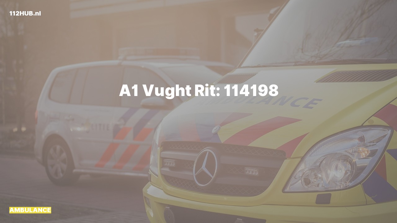 Deelafbeelding voor De ambulance is met spoed uitgerukt