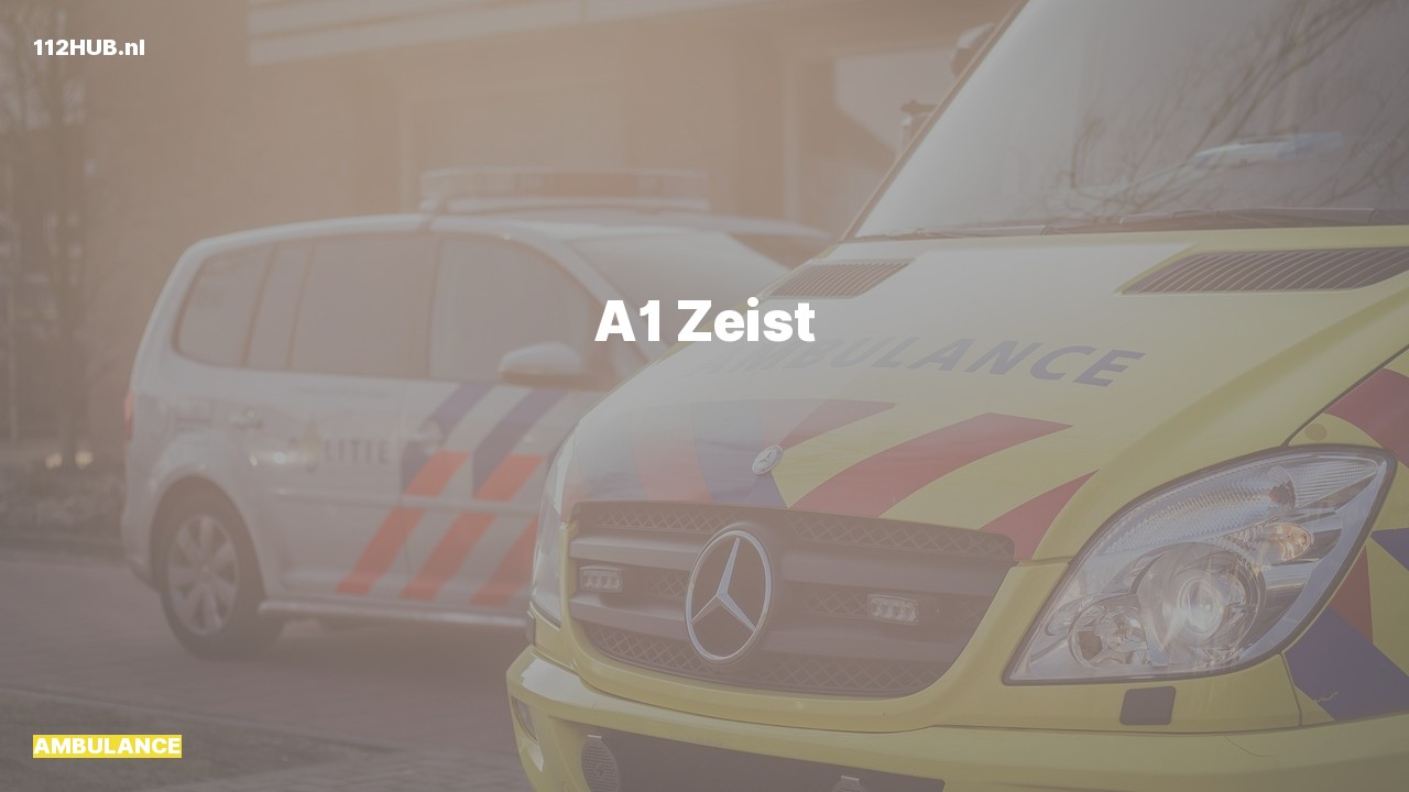 Deelafbeelding voor Ambulance met spoed.