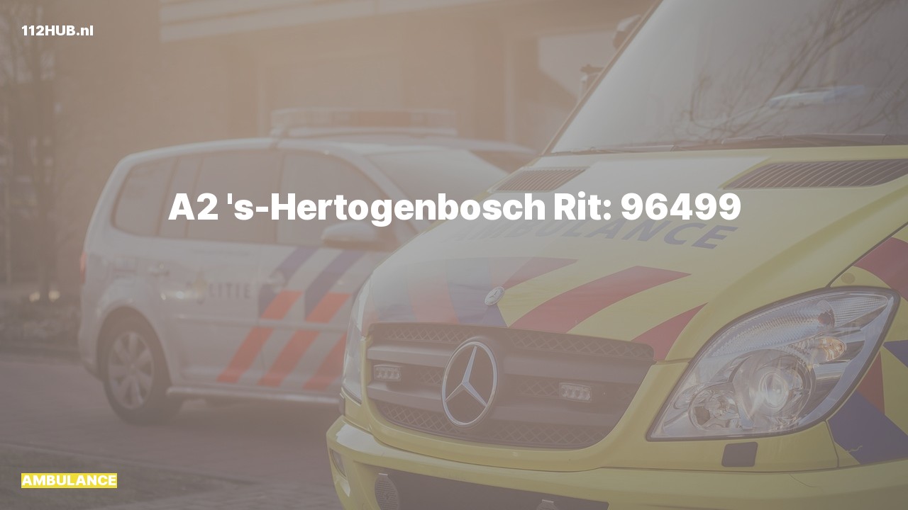 Deelafbeelding voor Ambulance met gepaste spoed.