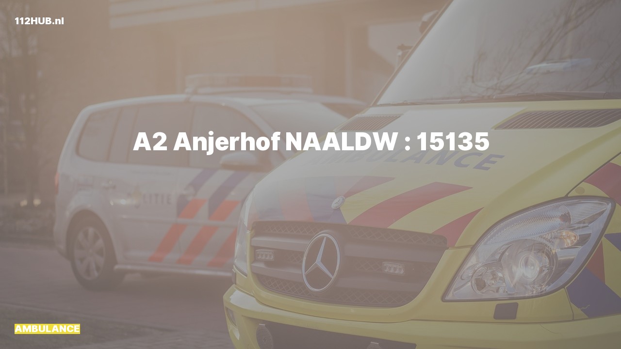 Deelafbeelding voor Ambulance met gepaste spoed naar de Anjerhof in Naaldwijk.