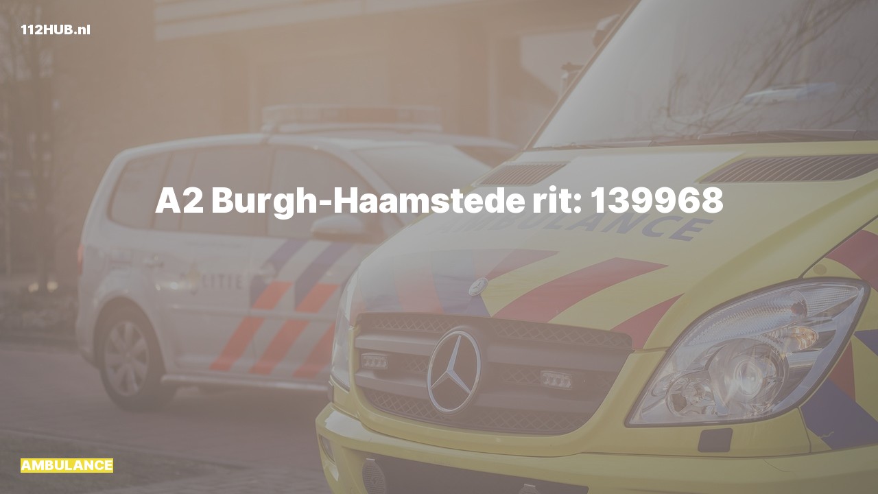 Deelafbeelding voor Ambulance met gepaste spoed.