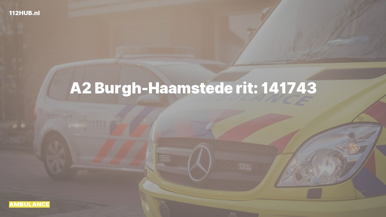 Deelafbeelding voor Ambulance met gepaste spoed.
