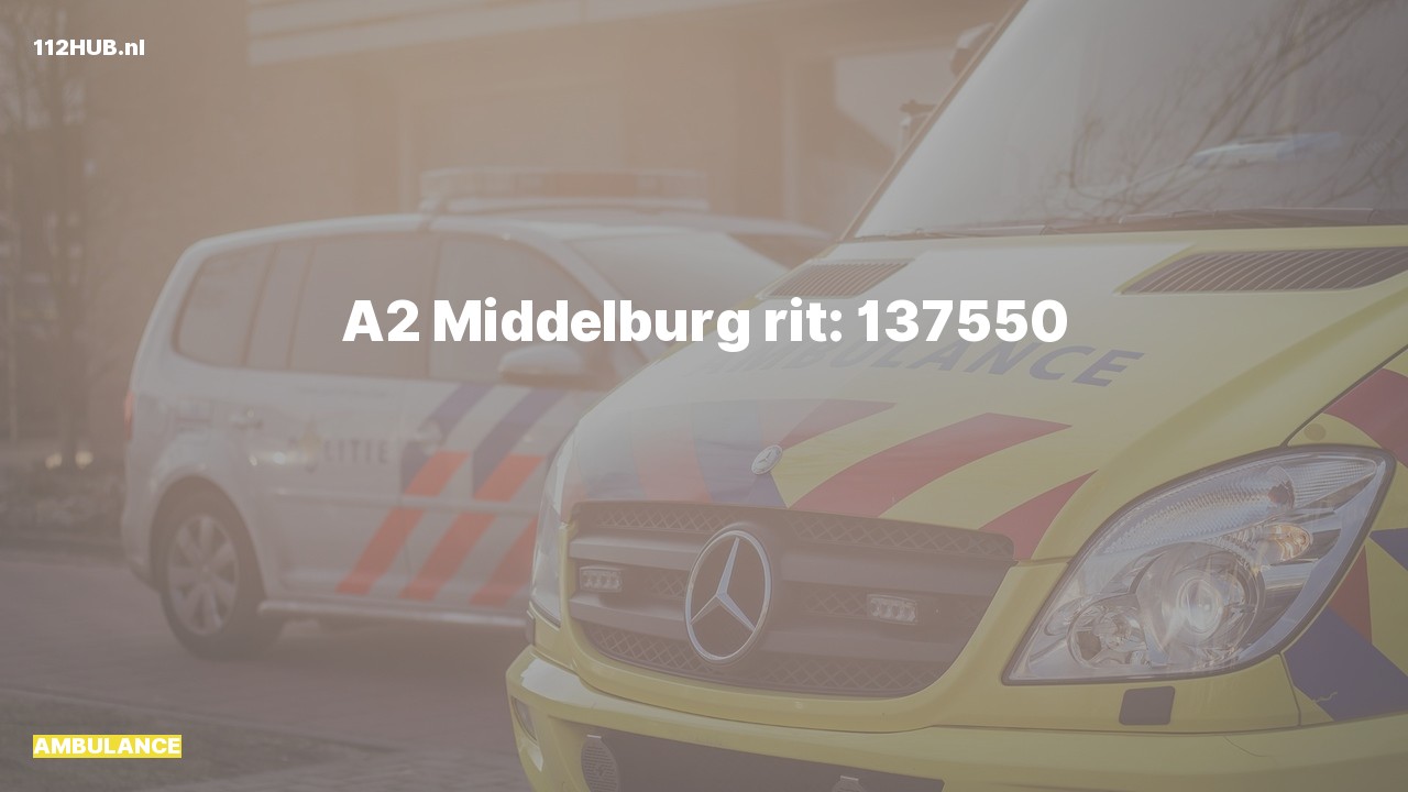 Deelafbeelding voor Ambulance met gepaste spoed.