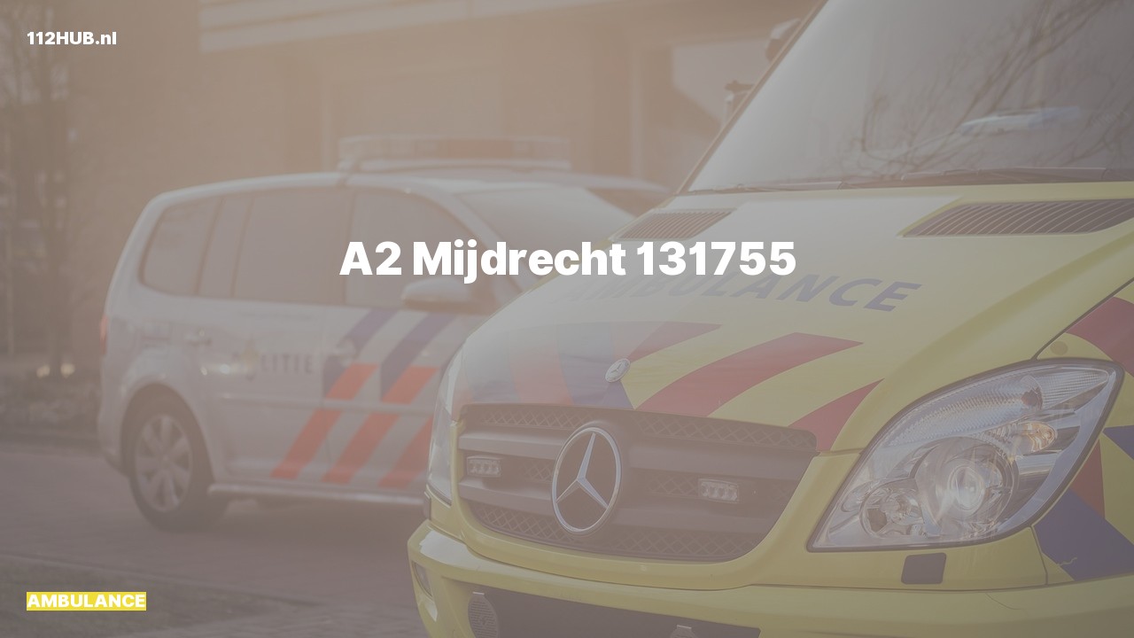 Deelafbeelding voor Ambulance met gepaste spoed.