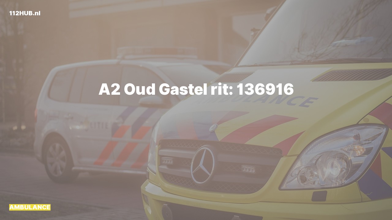 Deelafbeelding voor Ambulance met gepaste spoed.