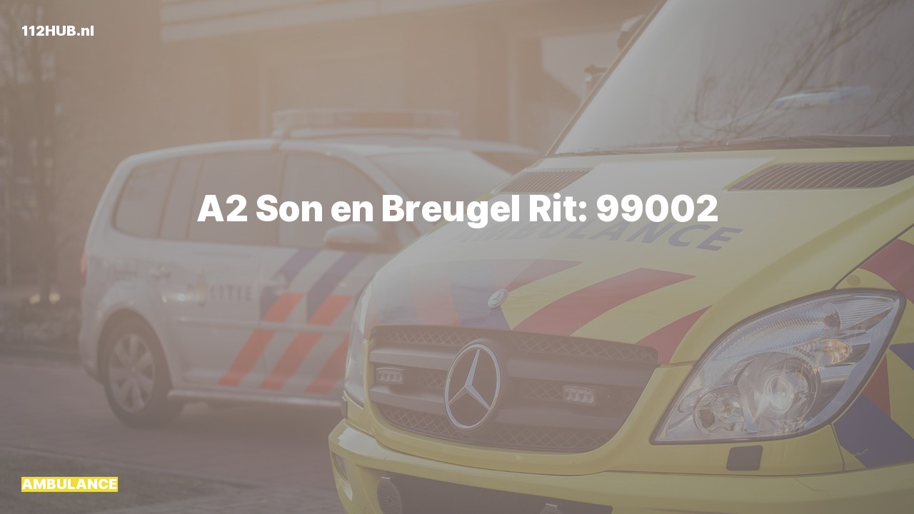 Deelafbeelding voor Ambulance met gepaste spoed.