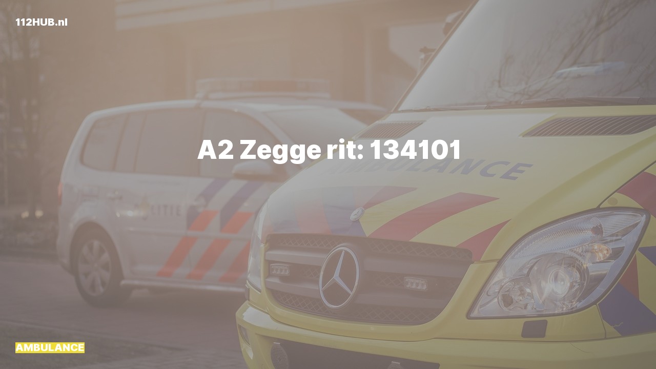 Deelafbeelding voor Ambulance met gepaste spoed.