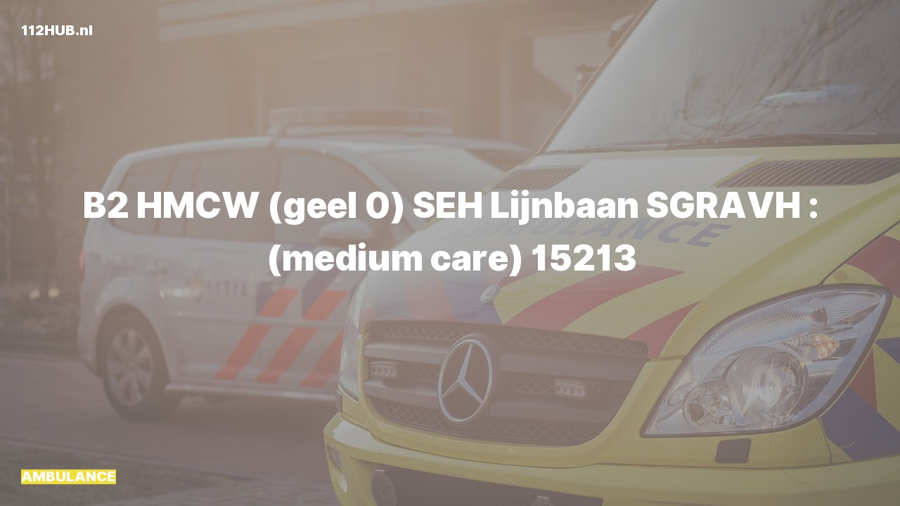 Deelafbeelding voor Ambulance.