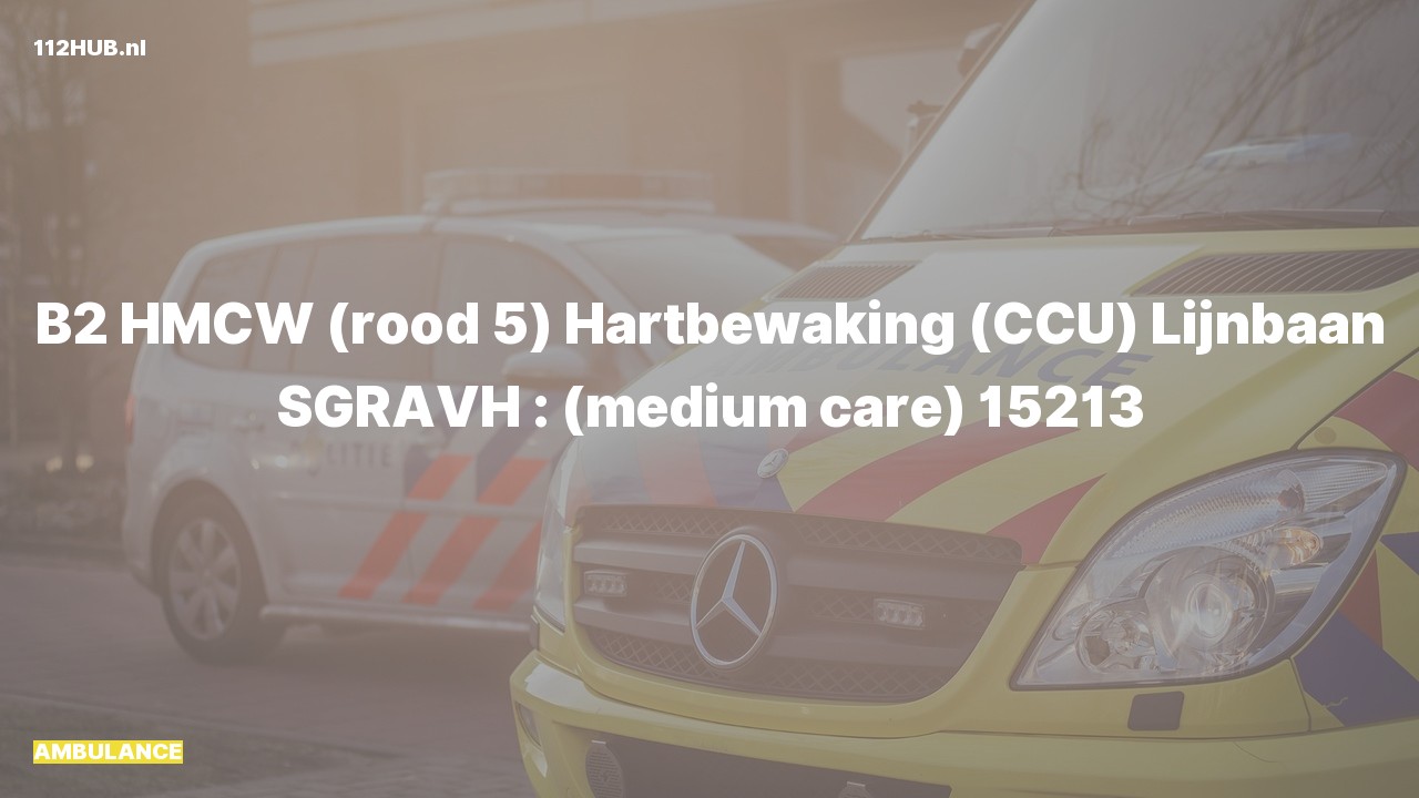Deelafbeelding voor Ambulance.
