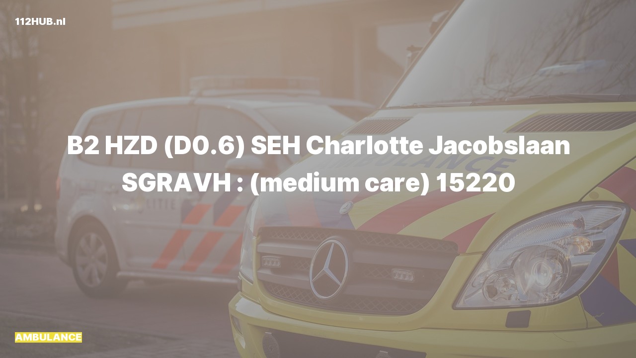 Deelafbeelding voor Ambulance.