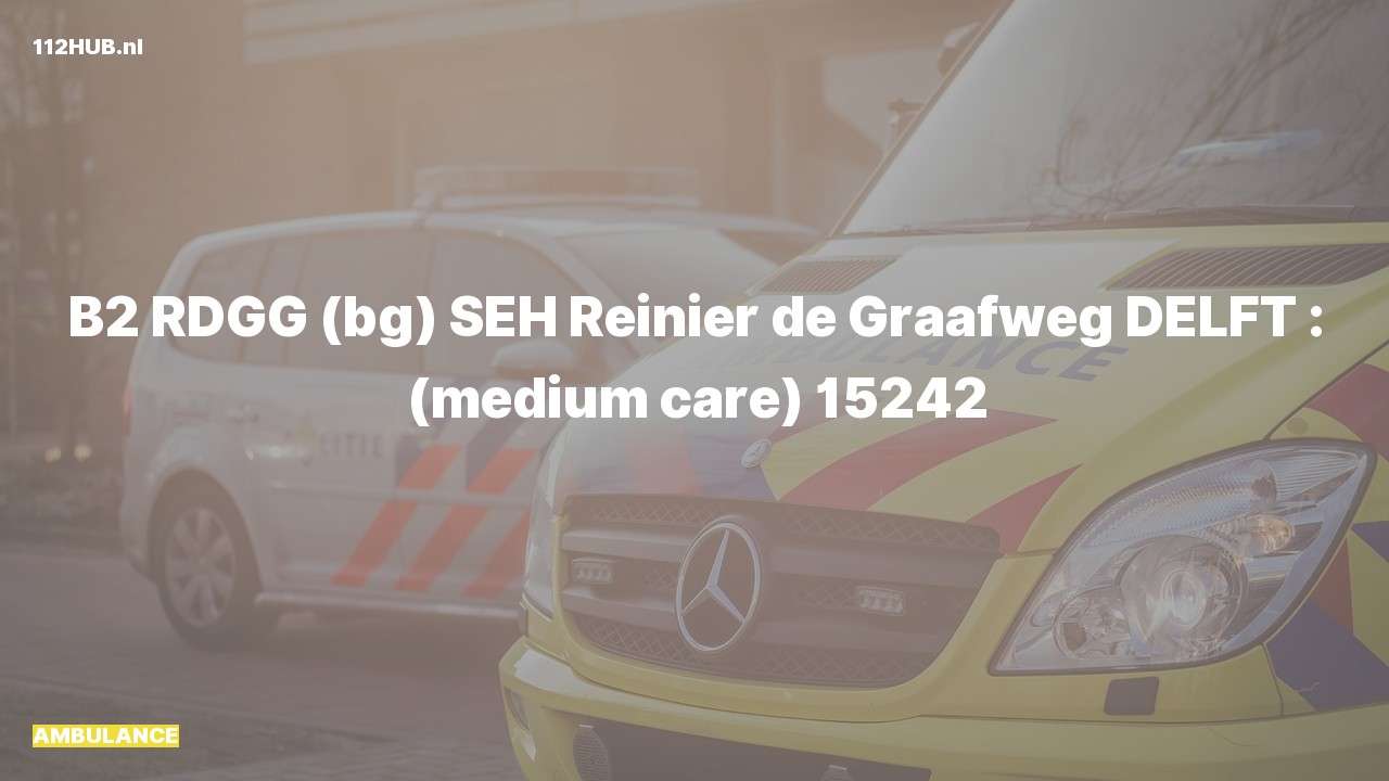 Deelafbeelding voor Ambulance.