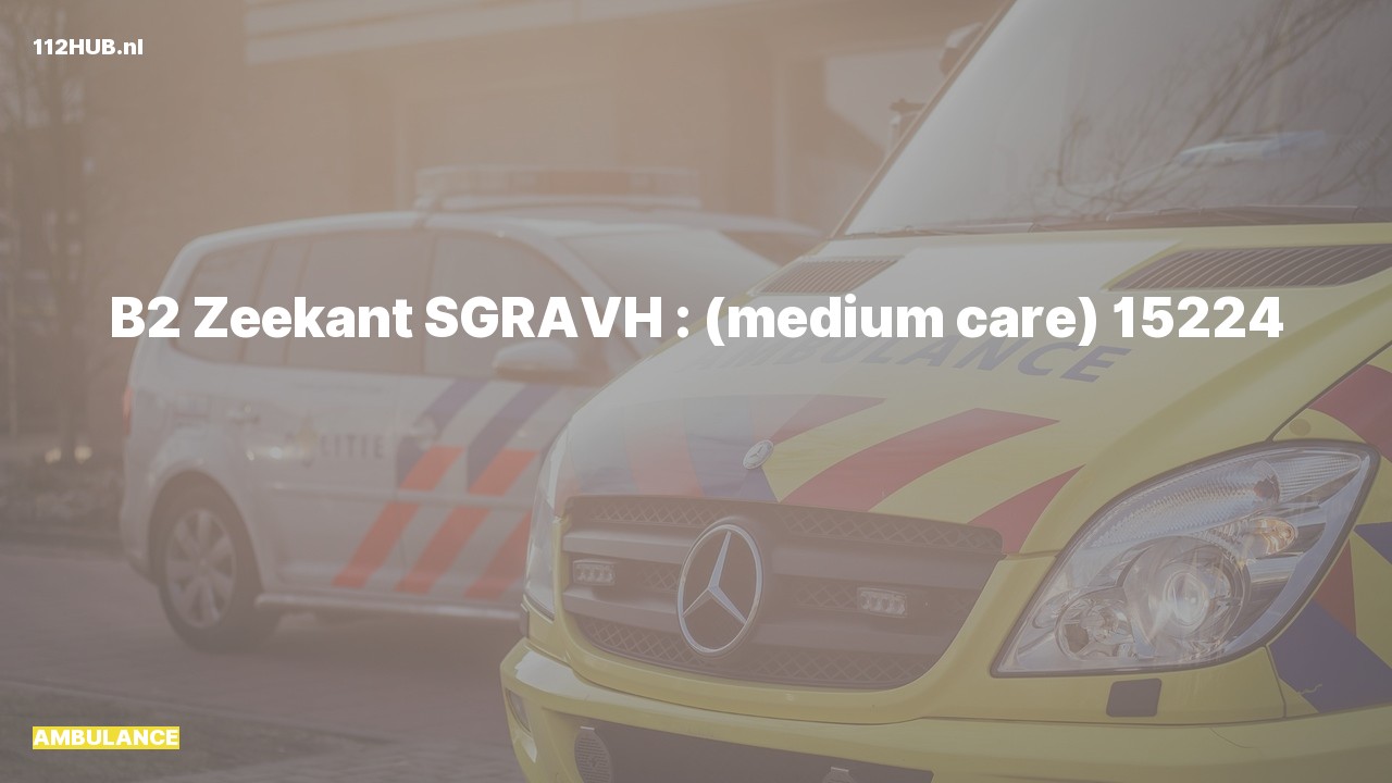 Deelafbeelding voor Ambulance naar de Zeekant in 's-Gravenhage.