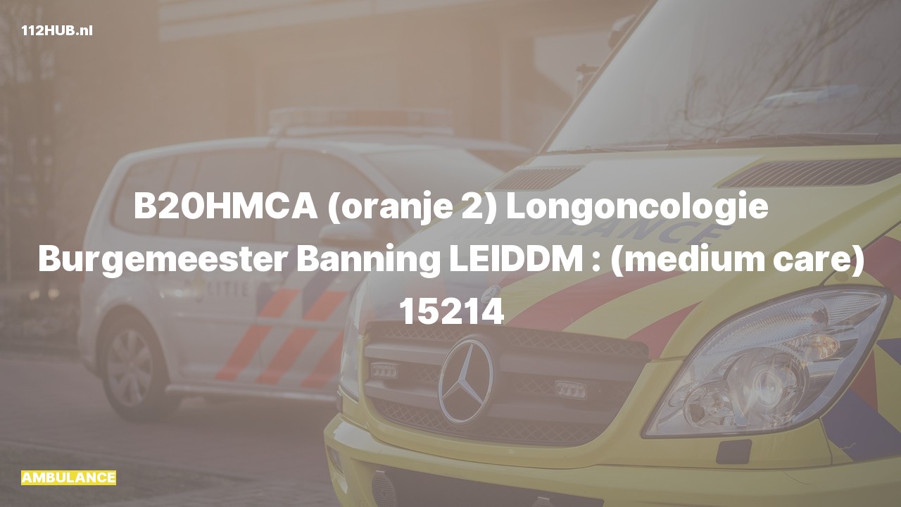 Deelafbeelding voor Ambulance.