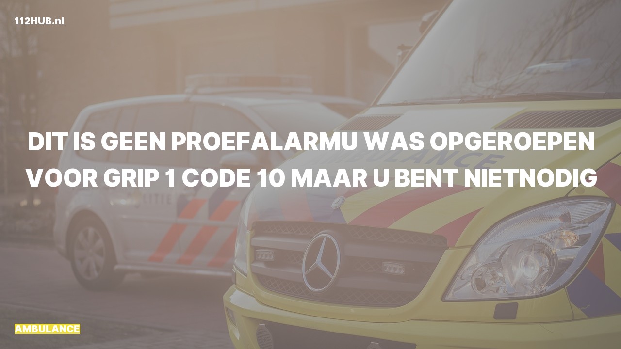 Deelafbeelding voor Ambulance.