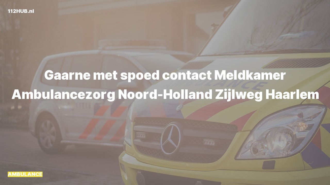 Deelafbeelding voor P2000-melding.
