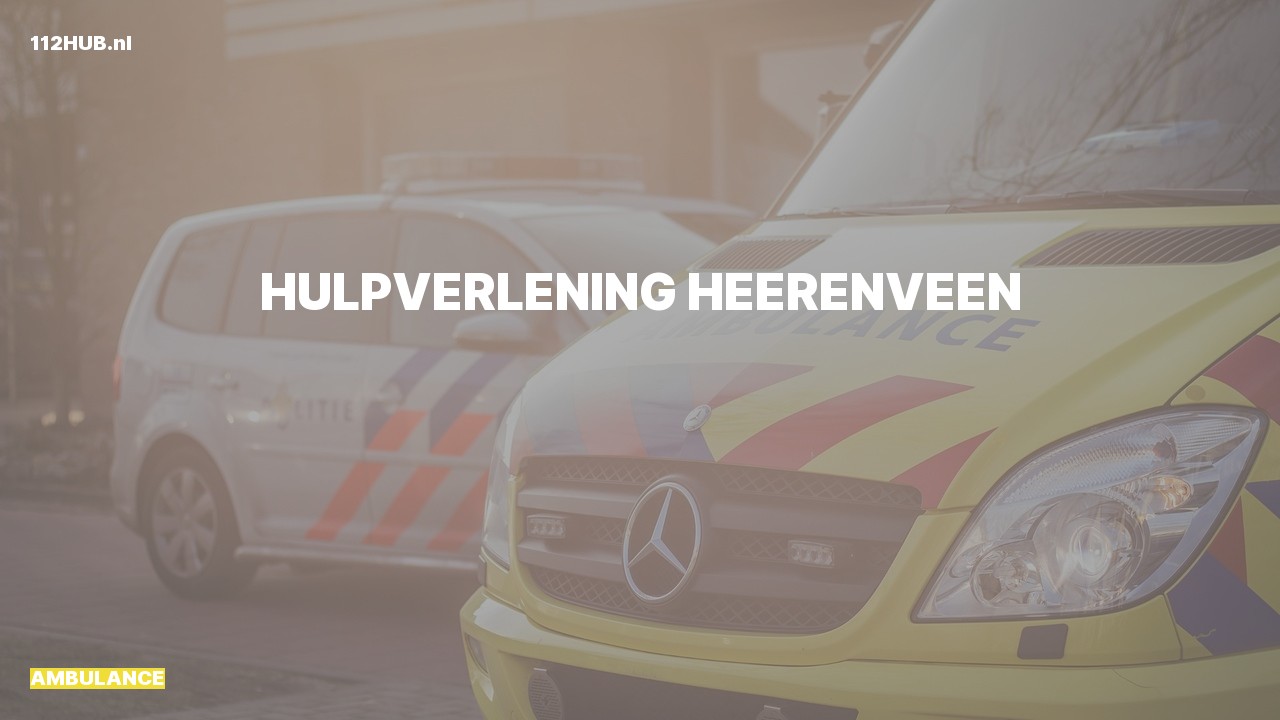 Deelafbeelding voor De ambulance is uitgerukt