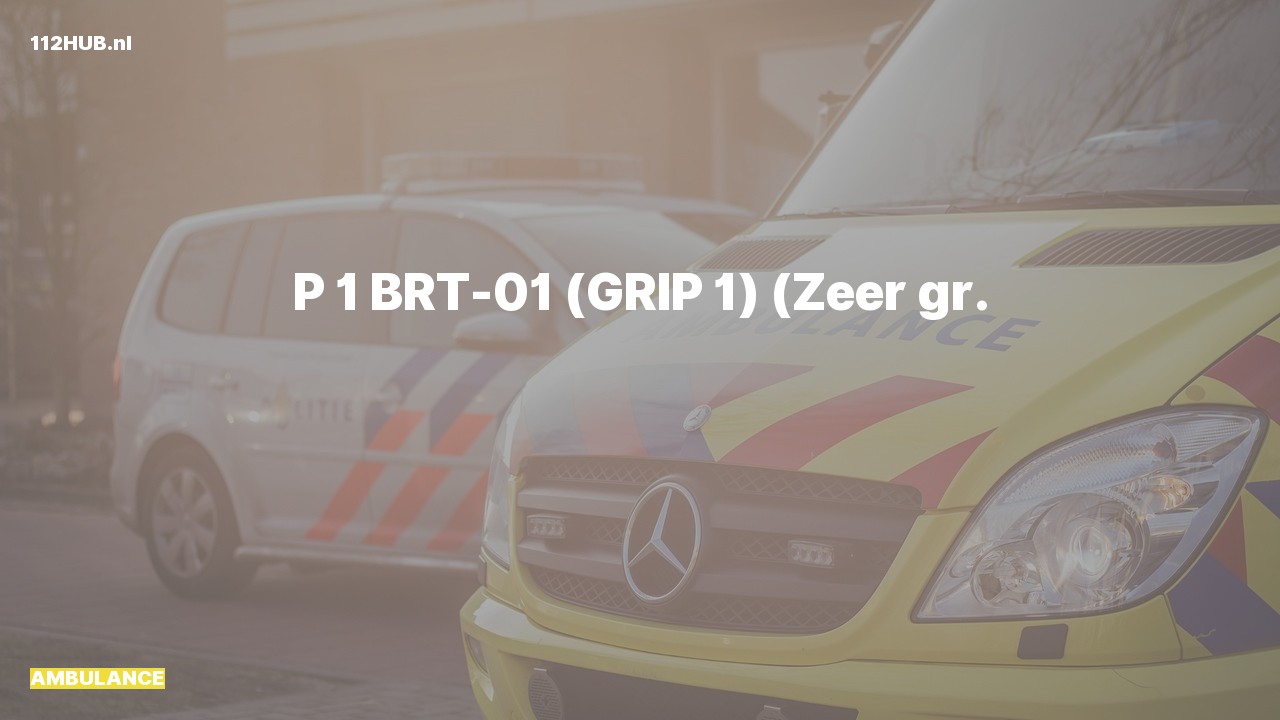 Deelafbeelding voor Ambulance met spoed.