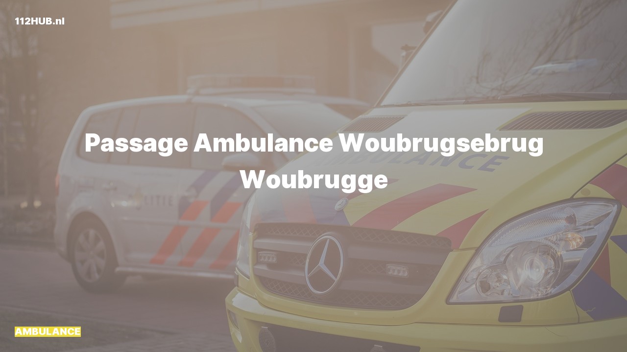 Deelafbeelding voor Ambulance.