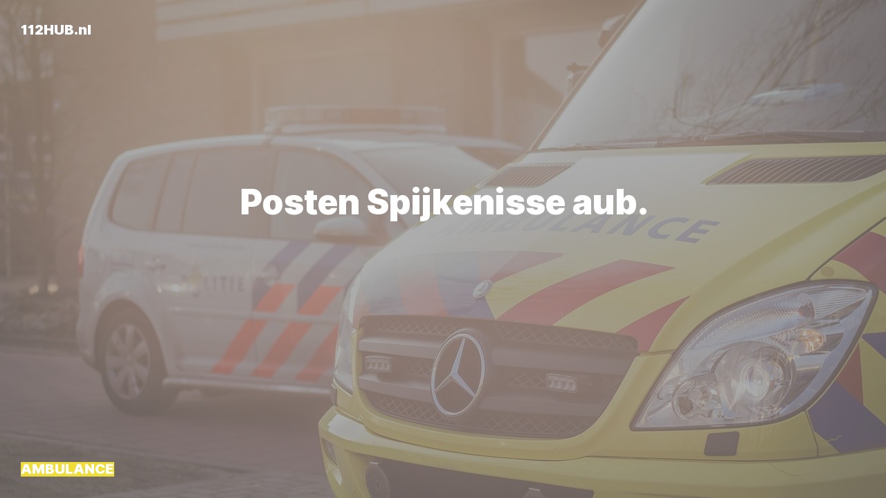 Deelafbeelding voor De ambulance is uitgerukt