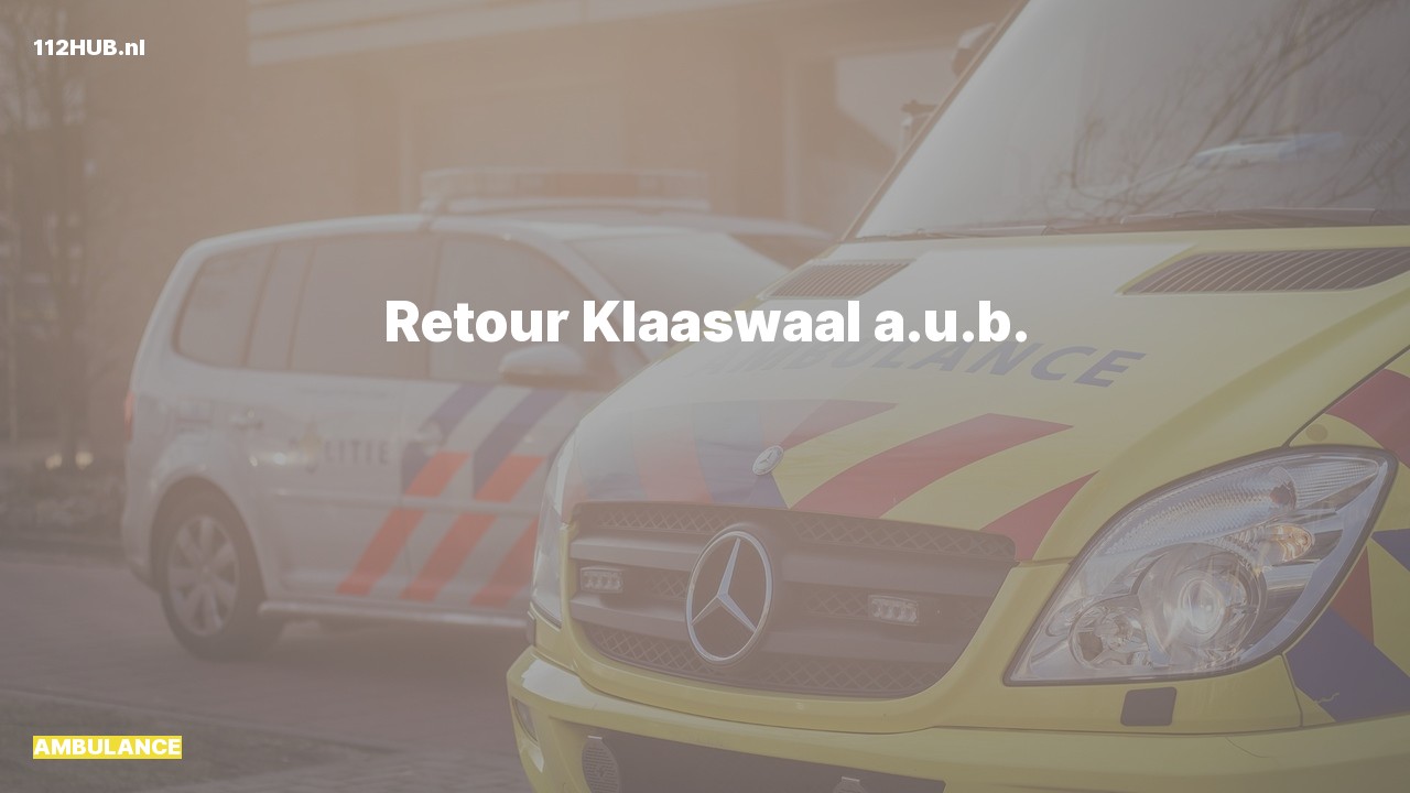 Deelafbeelding voor Ambulance.
