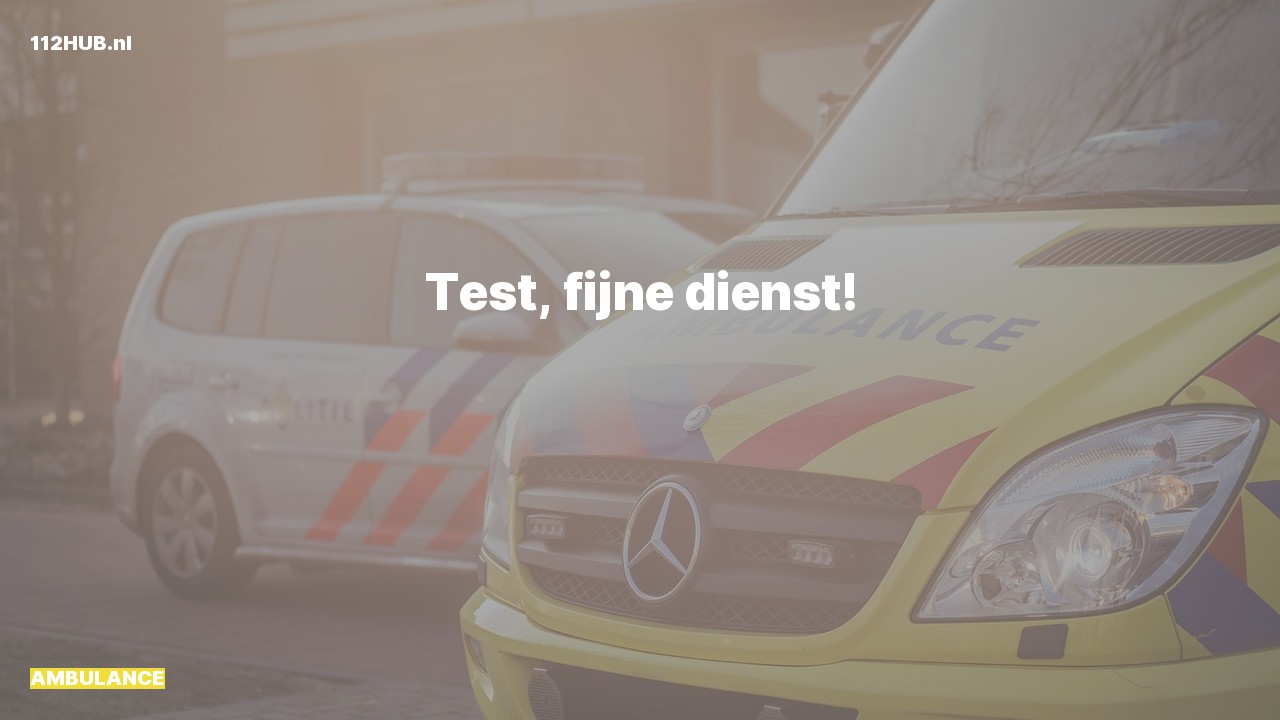 Deelafbeelding voor Ambulance.