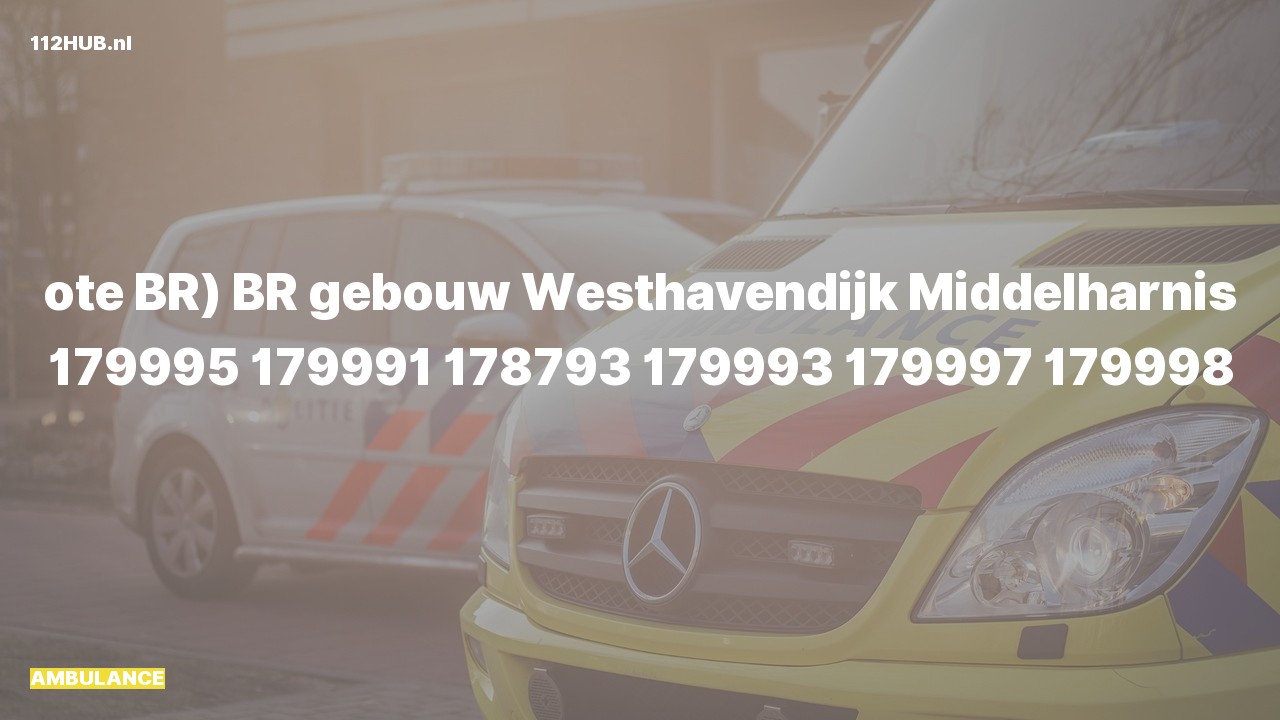 Deelafbeelding voor P2000-melding voor brand in gebouw.