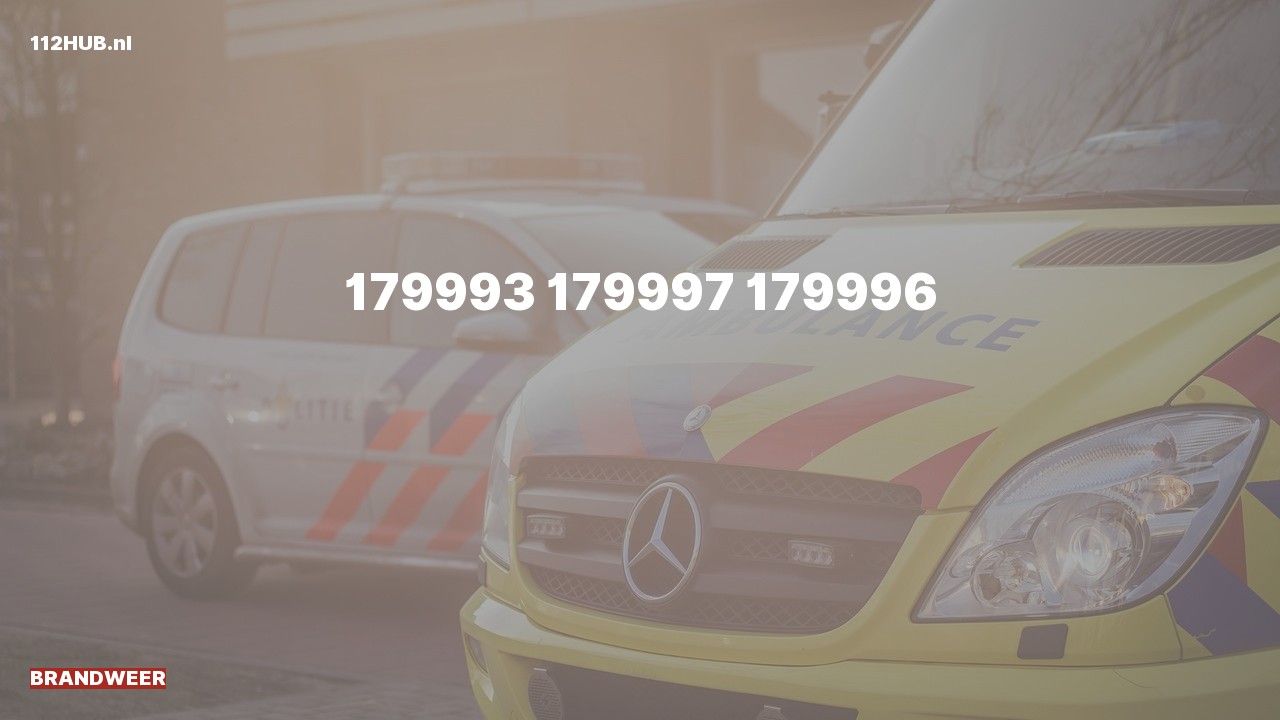 Deelafbeelding voor De brandweer is uitgerukt