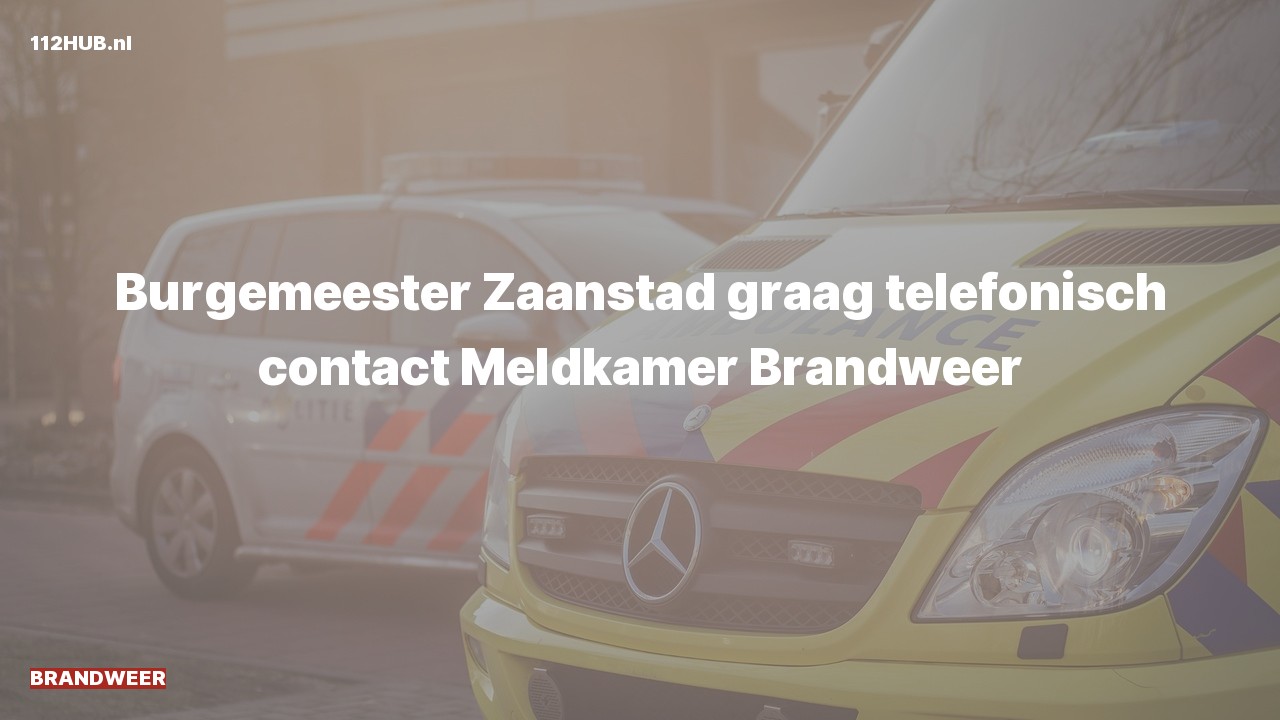 Deelafbeelding voor Brandweer.