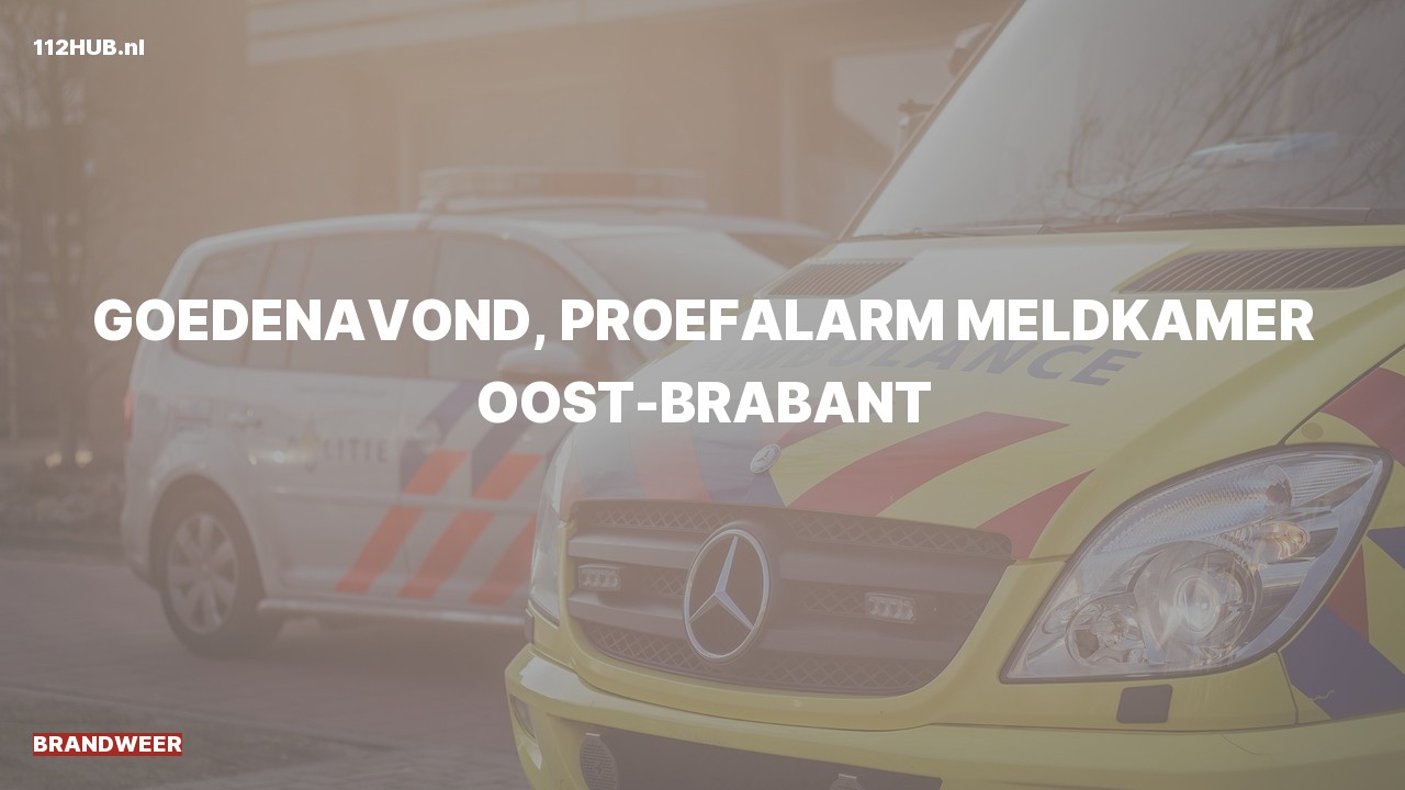 Deelafbeelding voor Brandweer (proefalarm).