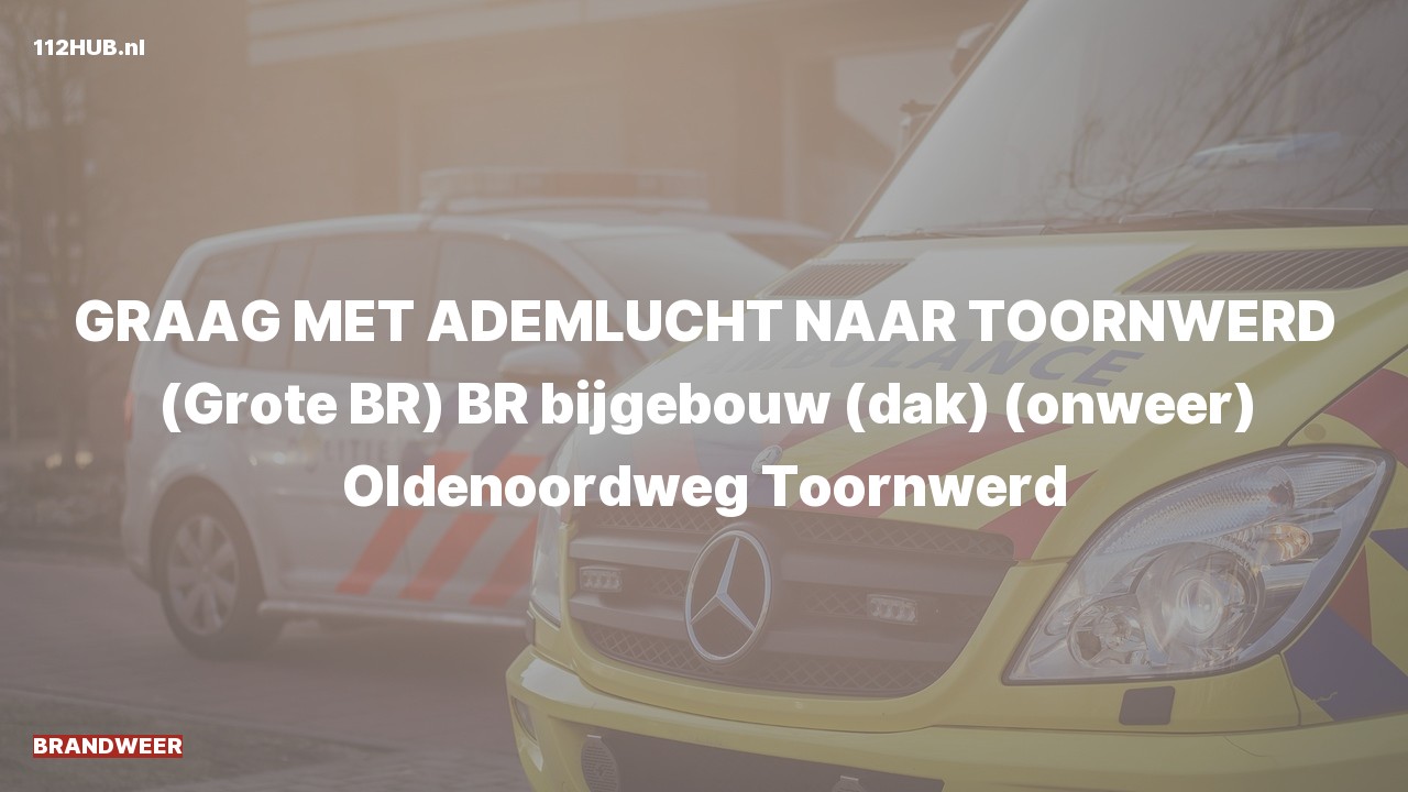 Deelafbeelding voor De brandweer is uitgerukt voor een brand naar de Oldenoordweg in Toornwerd