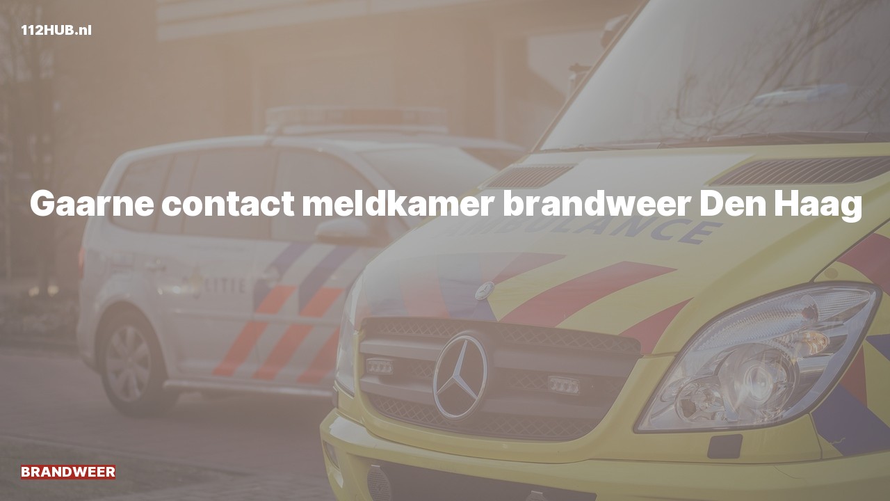 Deelafbeelding voor P2000-melding.