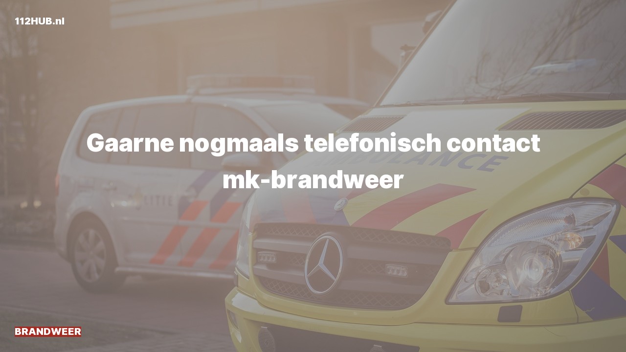Deelafbeelding voor Brandweer.
