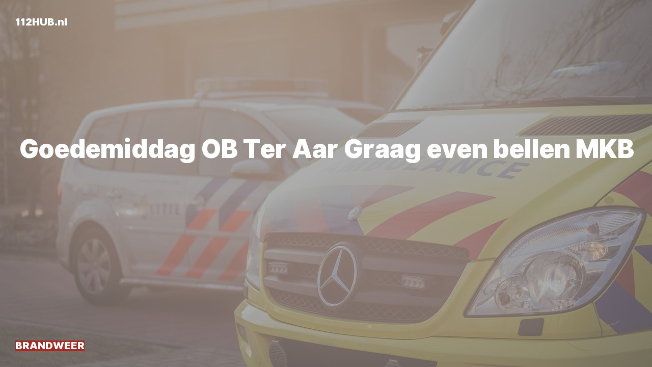 Deelafbeelding voor De brandweer is uitgerukt