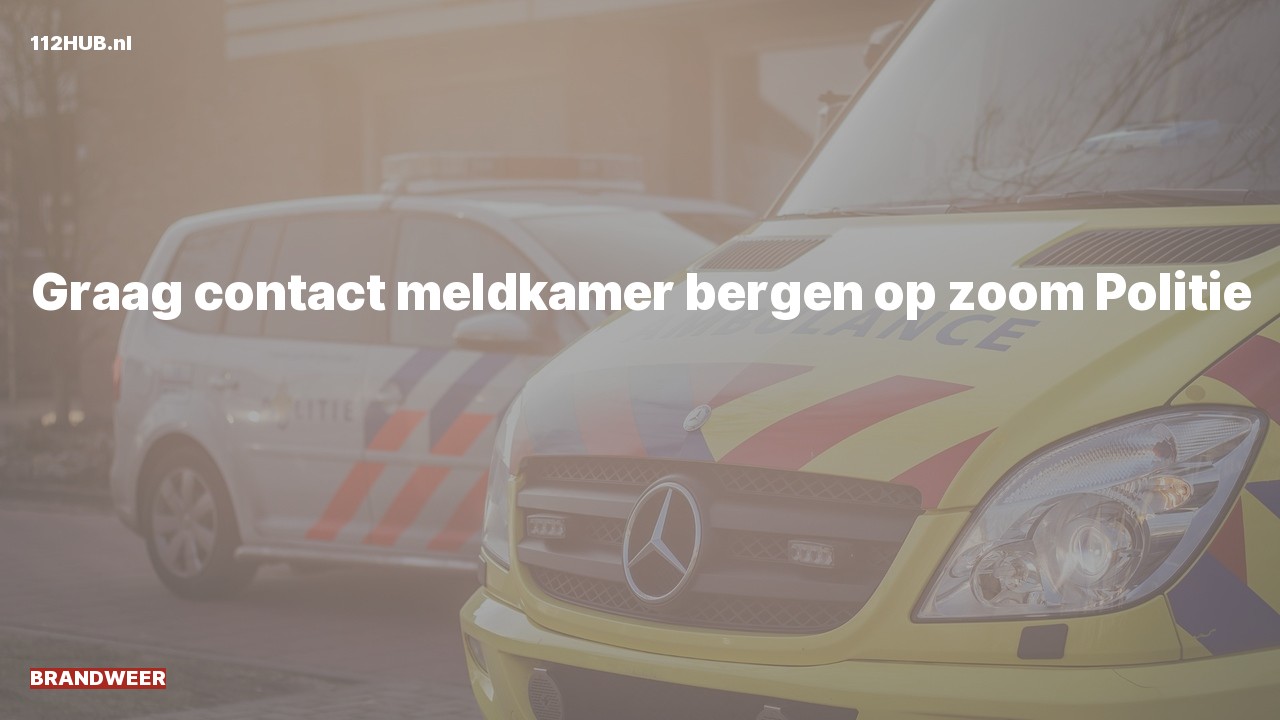Deelafbeelding voor De brandweer is uitgerukt om contact op te nemen