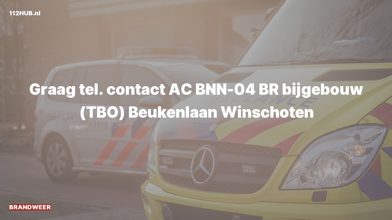 Deelafbeelding voor Brandweer.